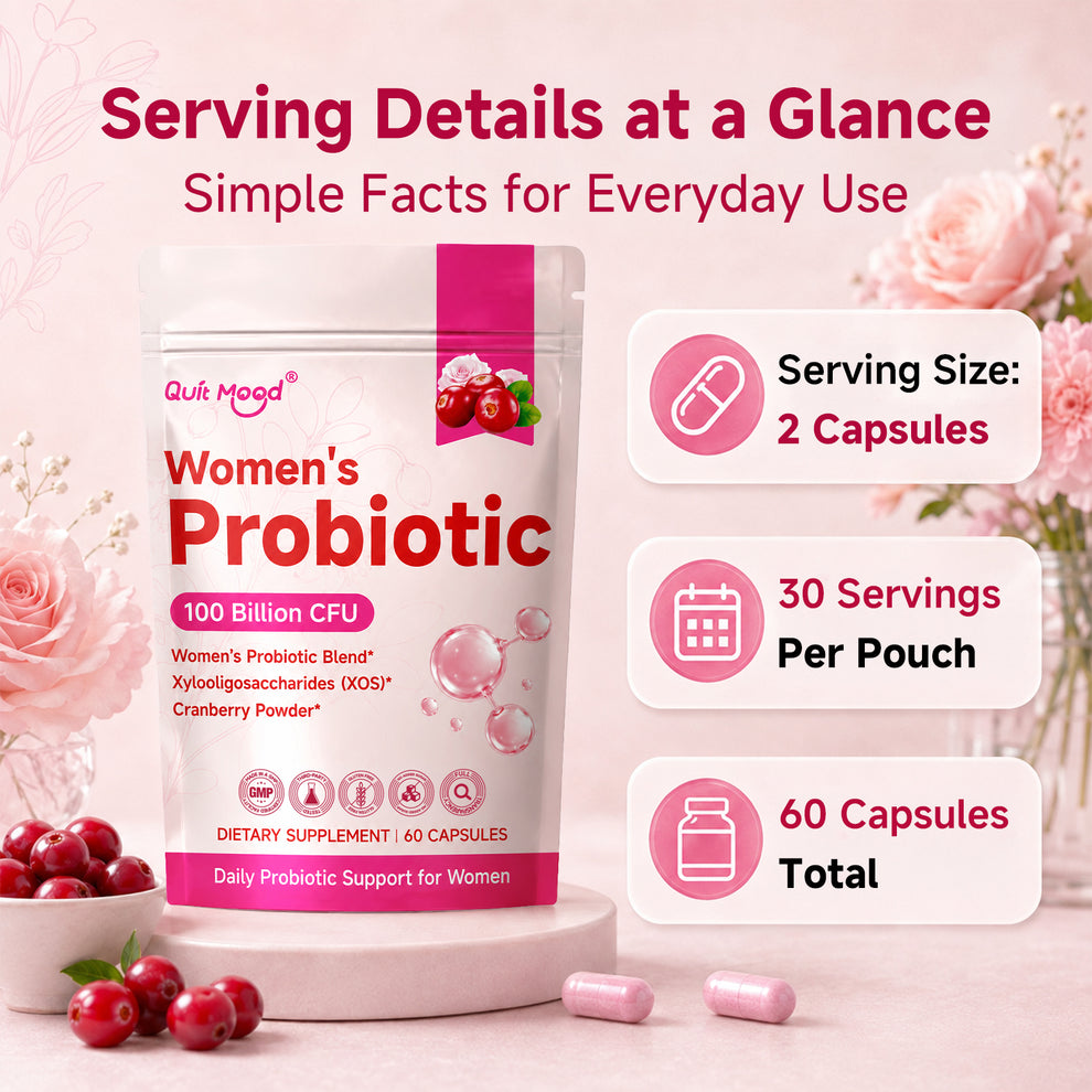 Women's Probiotic 100 Billion CFU | 60 Capsules