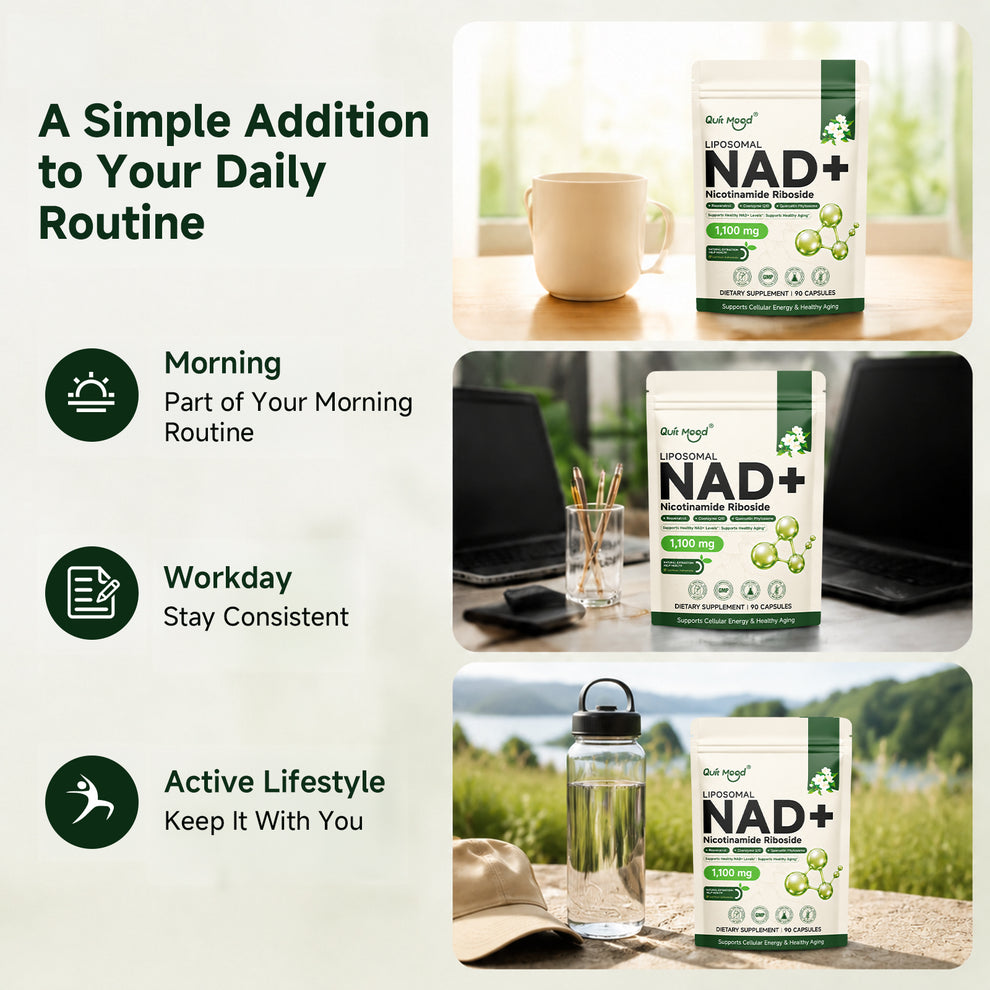 Liposomal NAD+ 1100 mg | 90 Capsules