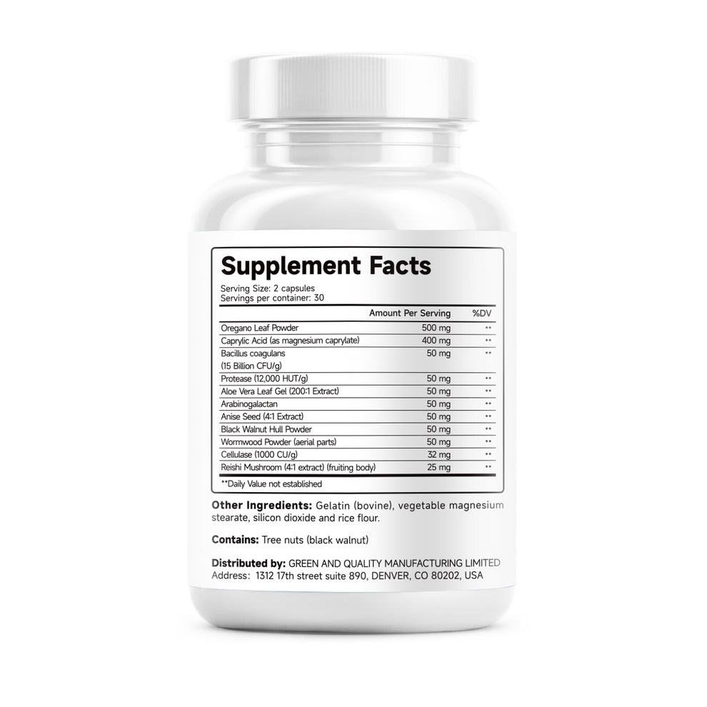Candida Cleanse Capsules