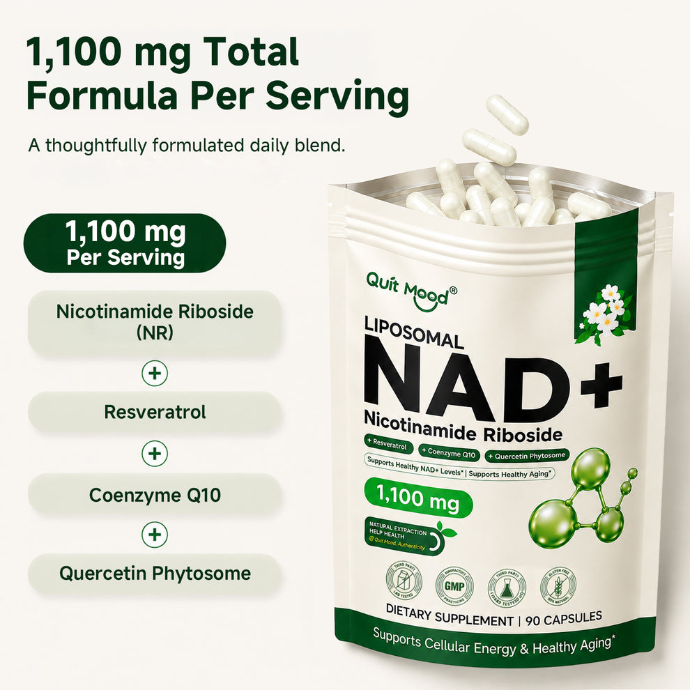 Liposomal NAD+ 1100 mg | 90 Capsules